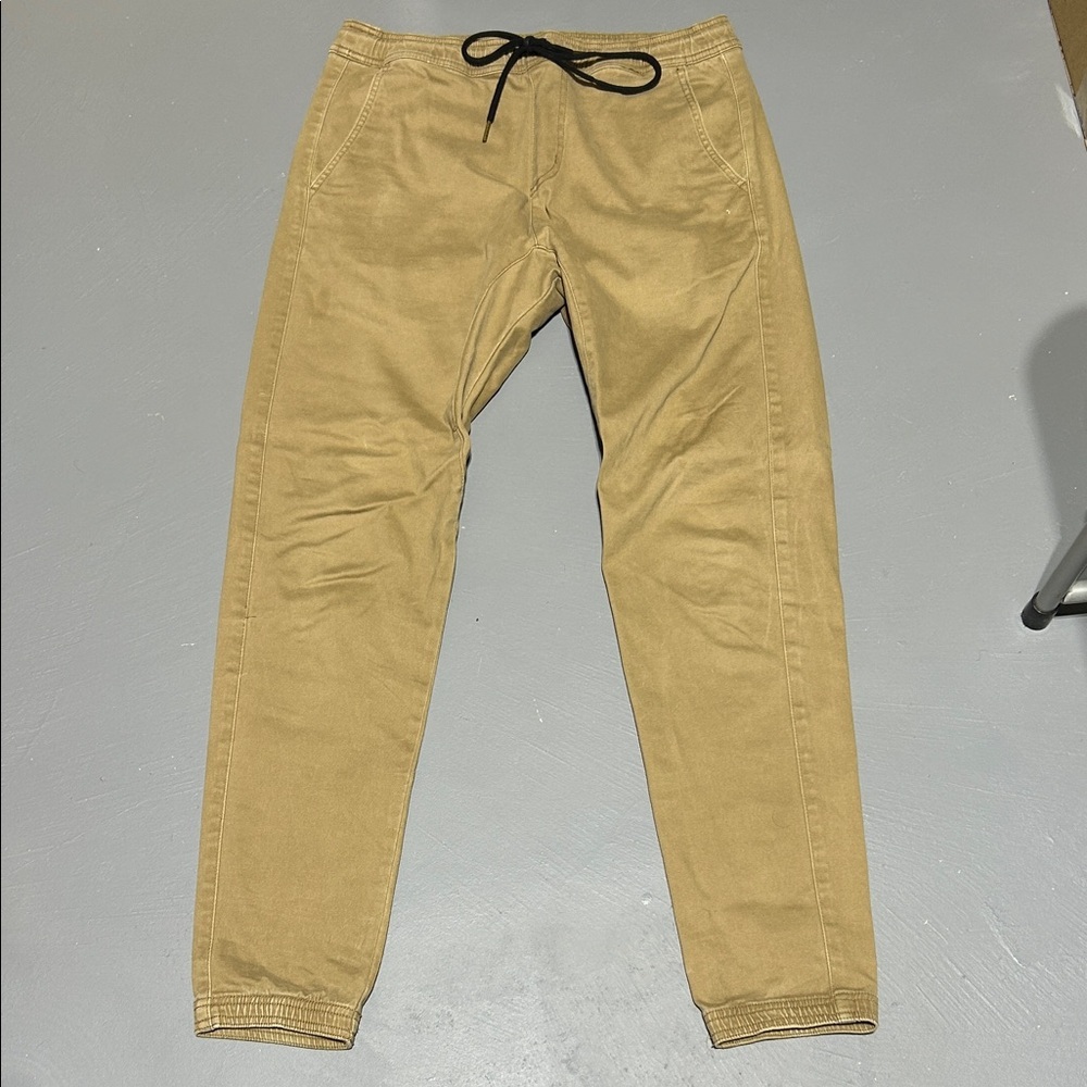 Charles & A Half Khaki Jogger Pants